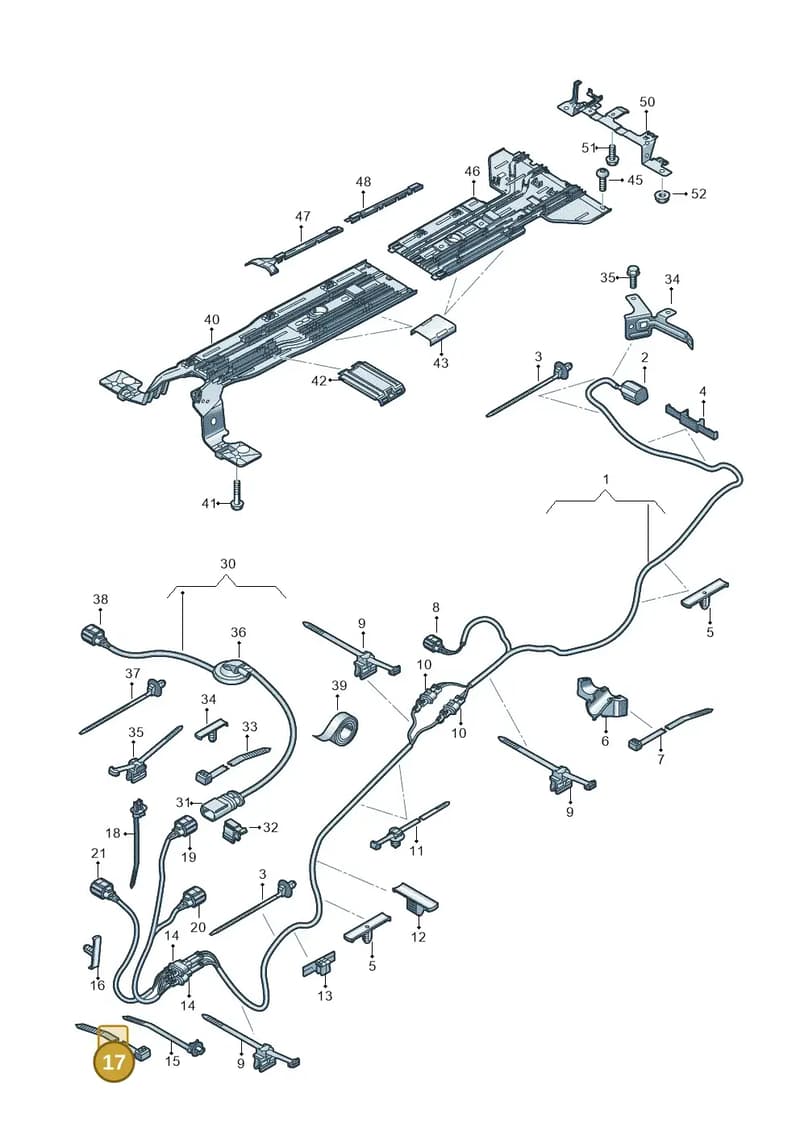 WHT008331 — SEAT CUPRA Tavascan (2023-) diagram 20h970012, position 17