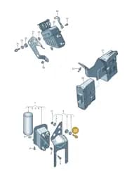 WHT008412 Volkswagen Blind Rivet Stud