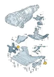 WHT008449 Volkswagen Screw with Interior Serrations