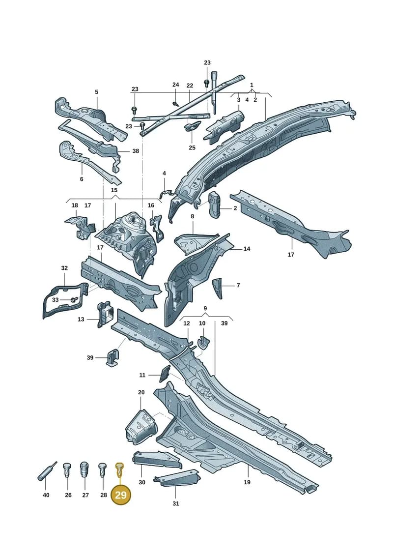 WHT008509 — Audi A7 (2021-) diagram 4kg803000, position 29