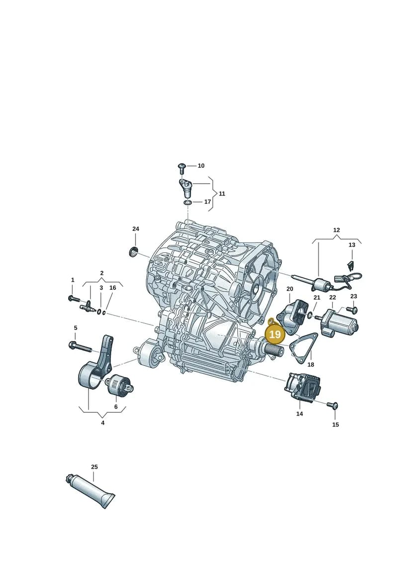 WHT008546 — Audi RS e-tron GT (2020-2025) diagram 4j1300550, position 19