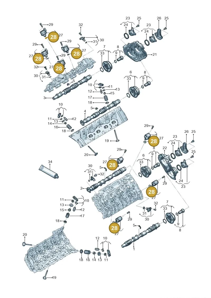WHT008638 — Audi RS6 Avant (2019-2025) diagram 819109050, position 28