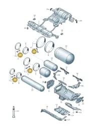 WHT008657A Volkswagen Nut