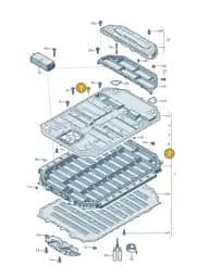 WHT008659 Volkswagen Hexagon Socket Head Bolt (Combi)