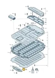 WHT008671 Volkswagen Nut