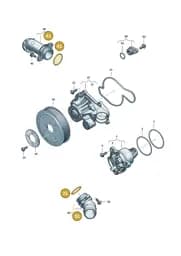 WHT008722 Volkswagen Seal Ring
