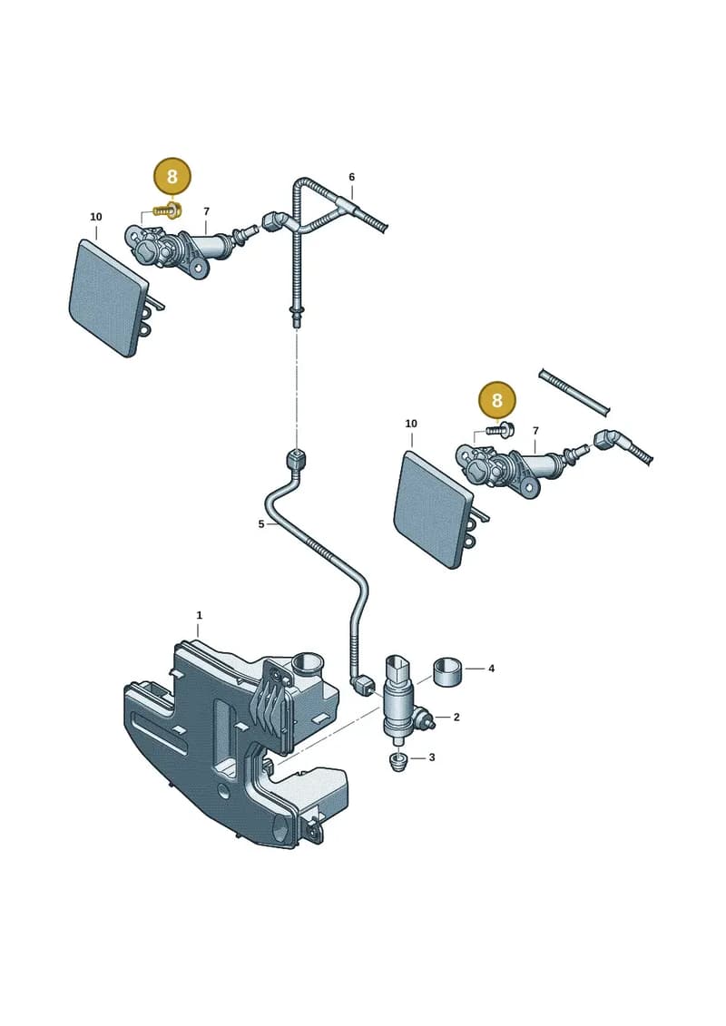WHT008774 — Audi Q6 e-tron (2023-2025) diagram f5s955040, position 8