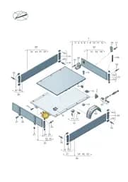WHT008789 Volkswagen Hexagon Collar Nut