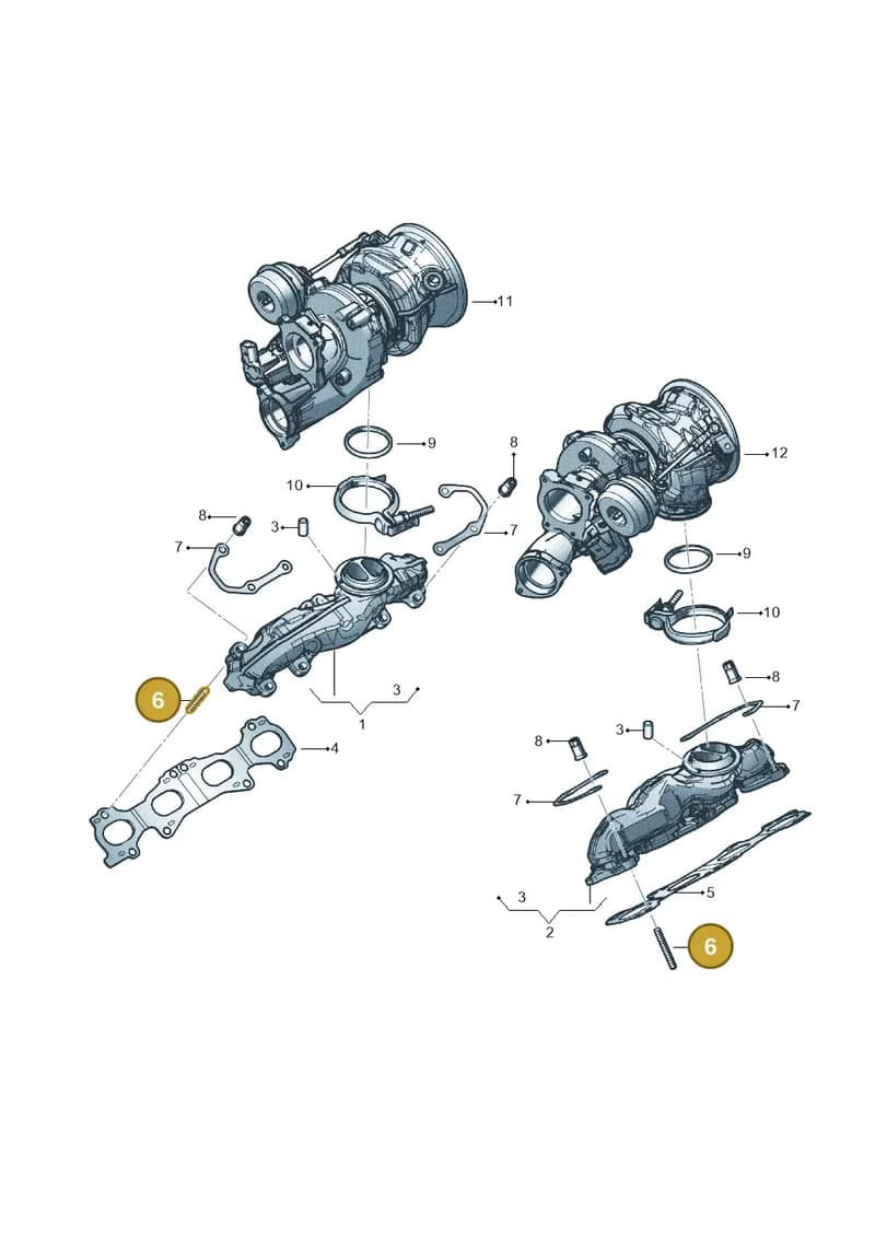 WHT008950 — Audi RS6 Avant (2019-2025) diagram 838253060, position 6