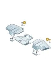 WHT009137 Volkswagen Oval Head Self-Tapping Screw