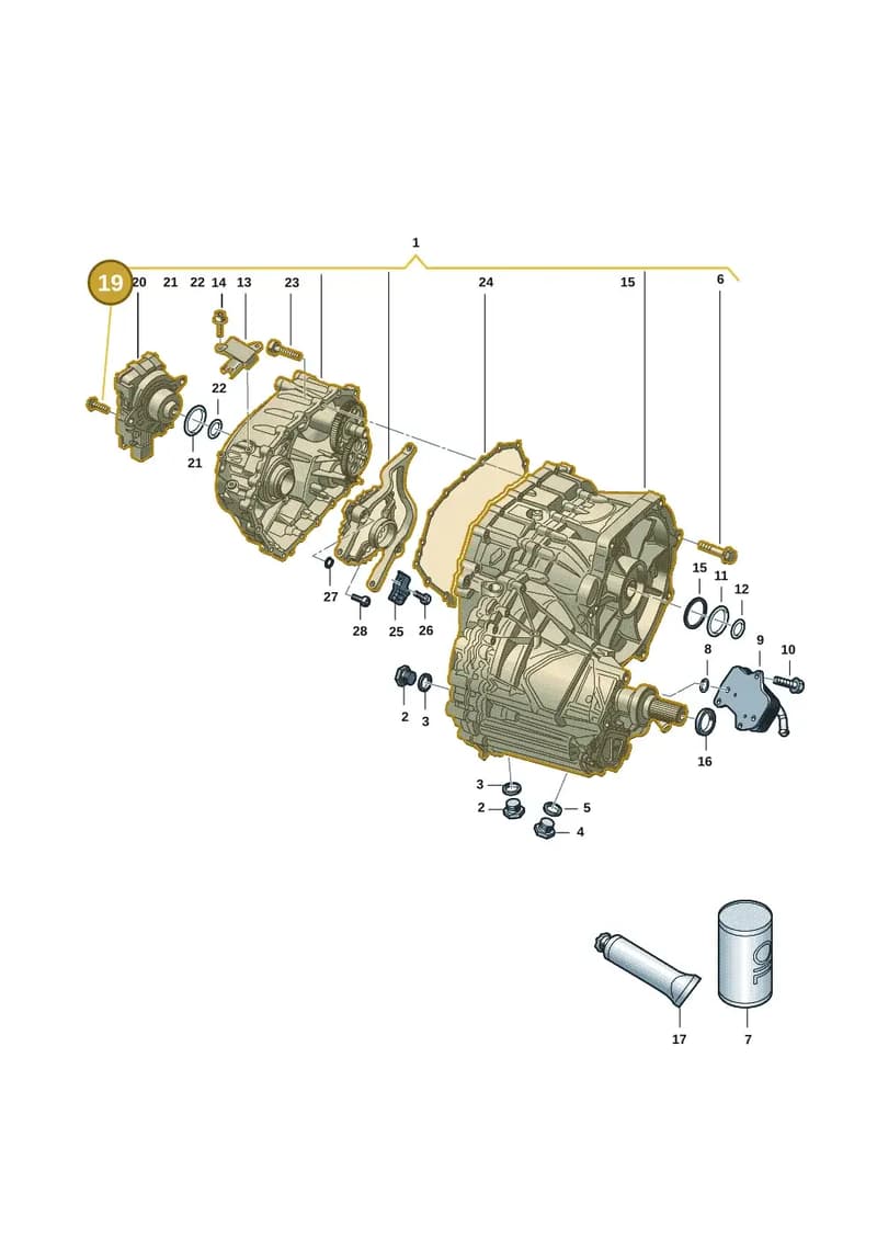 WHT009212 — Audi RS e-tron GT (2020-2025) diagram 4j1300500, position 19