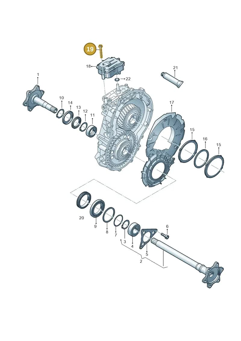 WHT009262 — Audi Q8 e-tron (2018-2025) diagram 586310050, position 19