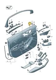 WHT009327 Volkswagen Stop Screw