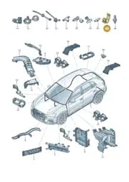WHT009465A Volkswagen Cable Holder
