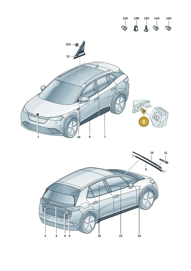 WHT009552 — Skoda Enyaq (2020-2021) diagram 50a853000, position 8