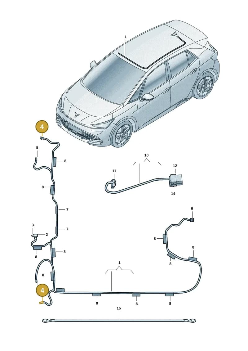 WHT009558 — SEAT CUPRA Born (2021-) diagram 10s972030, position 4