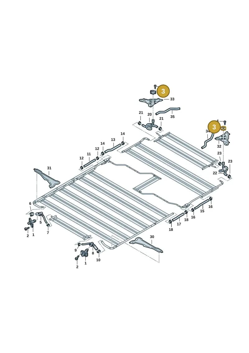 WHT009771 — Audi RS e-tron GT (2020-2025) diagram 4j1915560, position 3