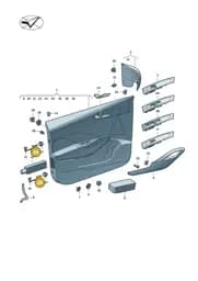 WHT009841 Volkswagen Oval Hexagon Socket Head Bolt