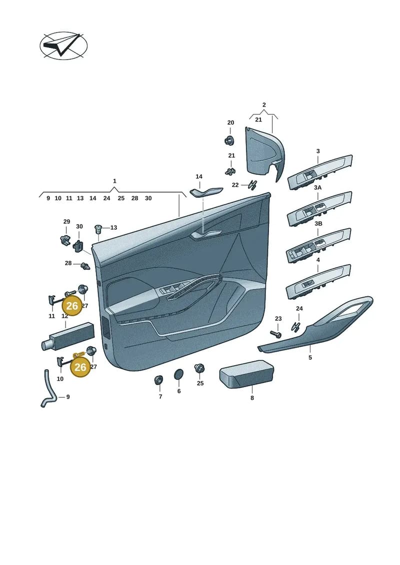 WHT009841 — Skoda Fabia (2021-2022) diagram 6vn867000, position 26