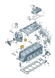 WHT009866 Volkswagen Screw