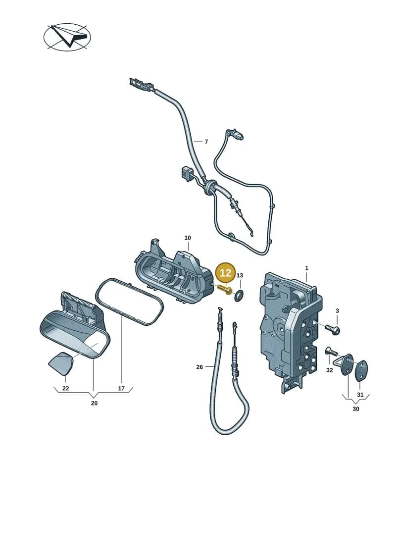 WHT010115 — SEAT CUPRA Tavascan (2023-) diagram 11a837000, position 12