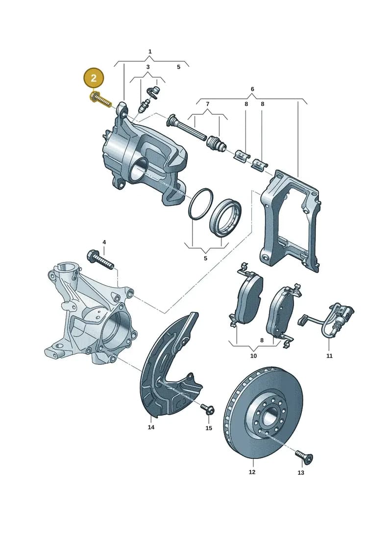 WHT010141 — Volkswagen ID.3 (2019-2025) diagram 10a615011, position 2