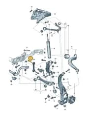 WHT010199 Volkswagen 12-Point Head Bolt