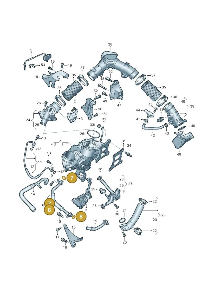 WHT010272 — Audi A5 Limousine (2024-2025) diagram 8wk145175, position 7+8