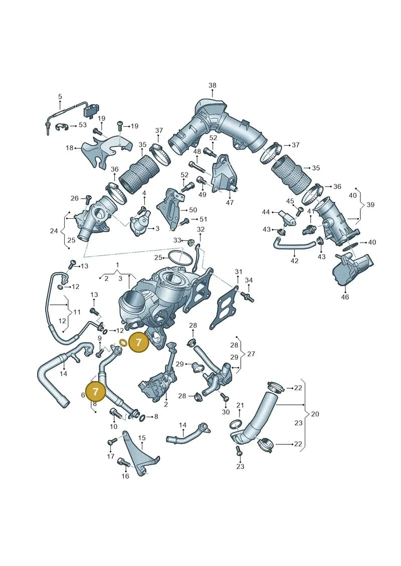 WHT010306 — Audi A5 Limousine (2024-2025) diagram 8wk145175, position 7