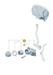 WHT010379 Volkswagen Pin