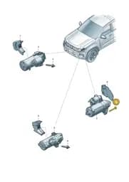 WHT010422 Volkswagen Hexagon Bolt