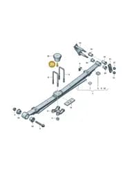 WHT010439 Volkswagen Hexagon Bolt