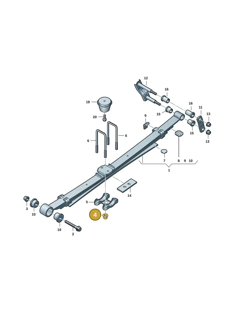 WHT010494 — Volkswagen Amarok (2022-2025) diagram 2hb511500, position 4