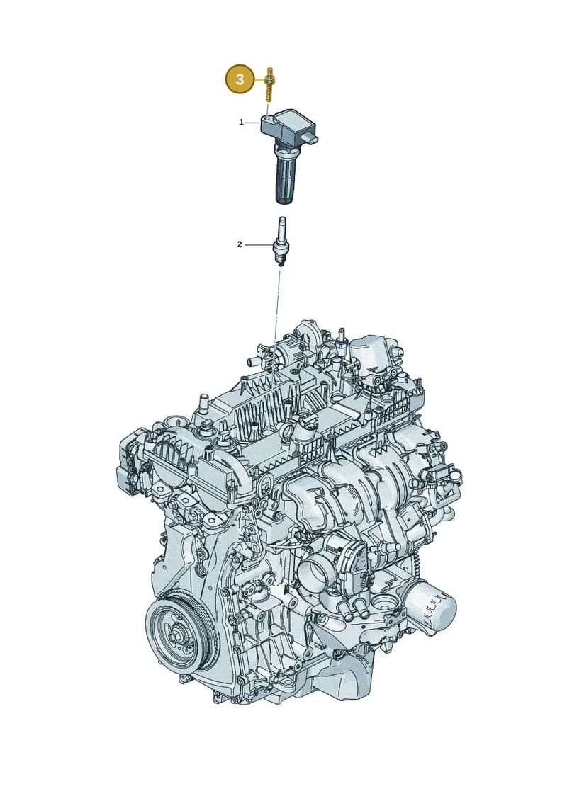 WHT010796 — Volkswagen Amarok (2022-2025) diagram 2hb905000, position 3