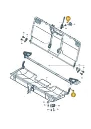 WHT011072 Volkswagen Pin