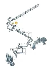 WHT011153 Volkswagen Line Holder