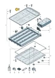 WHT011217 Volkswagen Spacer Pin