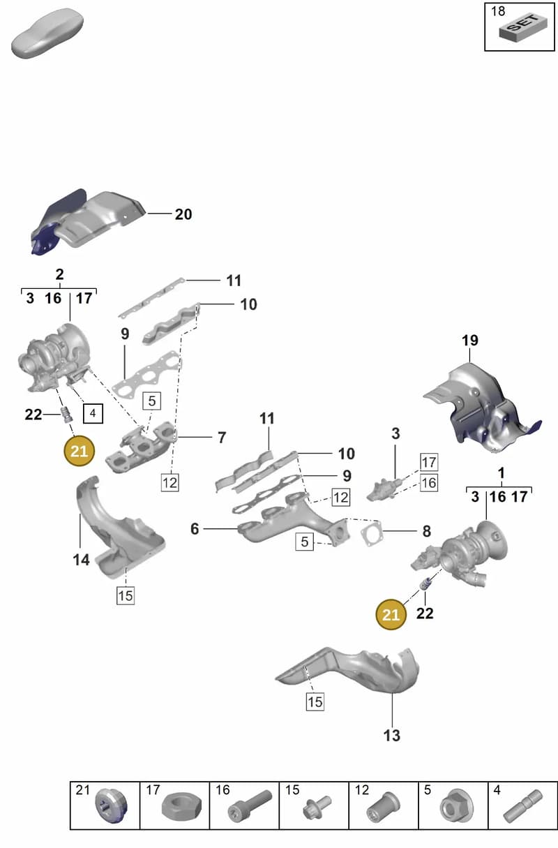WHT011297 — Porsche 911 (2024-2025) diagram p53202000, position 21