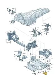 WHT011482 Volkswagen Hexagon Flange Screw