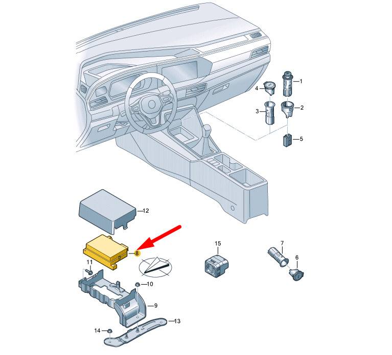 7C0907155 Volkswagen Power Inverter Module | Electrical Conversion | WW ...