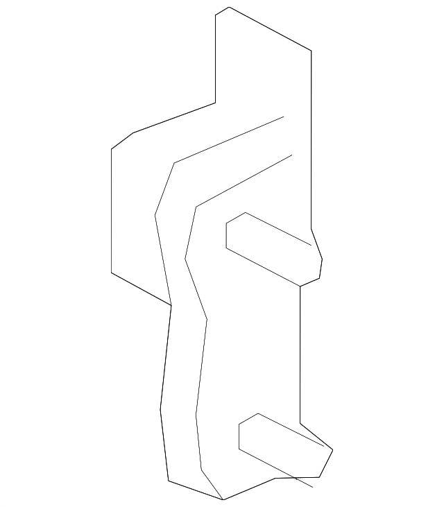 A1777302402 Mercedes-Benz Rear Door Hinge | Right | WW Spares