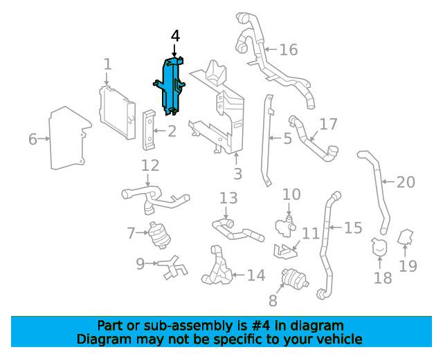 A4635009401 Mercedes-Benz Radiator Mount Side Part | WW Spares Genuine ...