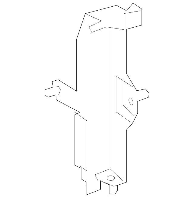 A4635009401 Mercedes-Benz Radiator Mount Side Part | WW Spares Genuine ...